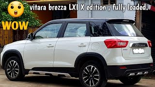 Maruti suzuki vitara brezza lxi X edition  fully loaded  base model converted into top model [upl. by Madox]