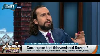 FIRST THINGS FIRST  Nick Wright RIPS Baltimore Ravens They Are NOT Best Team In The NFL With Lamar [upl. by Losiram]