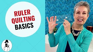 Ruler Quilting Basics [upl. by Udale]