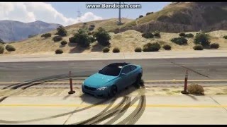 تمتيع بي ام على قراند 5  gta v drift BMW M4 [upl. by Carmella]