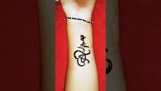 A letter Mehndi Design [upl. by Lukasz77]