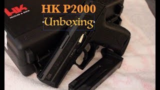 HK P2000 Unboxing [upl. by Newell]