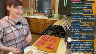 CharlieBlossom NoPixel GTA5  202410 28  Air Fryer Steak  Baked Potatoes [upl. by Bowler]