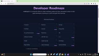 Mastering Developer Roadmaps on Roadmapsh  Your Ultimate Guide to Success [upl. by Aciraa429]