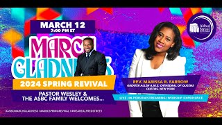 Alfred Street Baptist Church March Gladness  Rev Marissa R Farrow  March 12 2024 [upl. by Kachine]