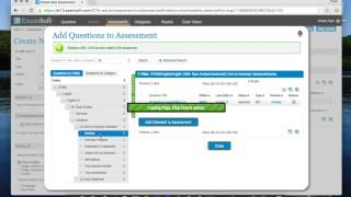 Creating Assessments in ExamSoft [upl. by Euphemiah159]