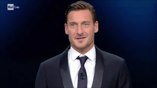 Sanremo 2017  Francesco Totti [upl. by Epoh]