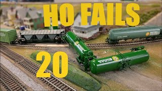 HO Derailment and Fails 20 [upl. by Ail718]