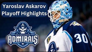 Yaroslav Askarov Playoff Highlights [upl. by Syd]