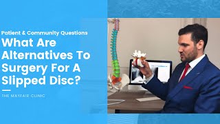 Alternatives To Surgery For Slipped Disc Treatment [upl. by Myrtie74]