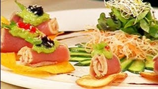 Asia Latina  Tataki de atún aleta amarilla [upl. by Armond22]