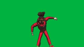 Lethal Company Boogie Down Emote Green Screen [upl. by Nuahsyt]