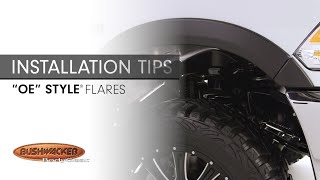 EZ Flares Universal Fender Flares OFFICIAL Installation Instructions [upl. by Jaan]