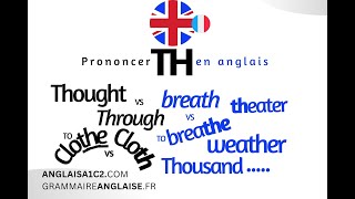 Prononcer le son TH en anglais  expliqué en 5 minutes  n112 [upl. by Savinirs]