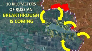 10 Kilometers of Russian Breakthrough is ComingNovoselydivkaVoznesenka And Kolisnykivka Has Fallen [upl. by Giffer]