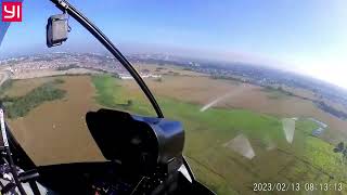 R44 flight from General Aviation Area RPLL to Alex Helipad and vice versa [upl. by Viehmann]