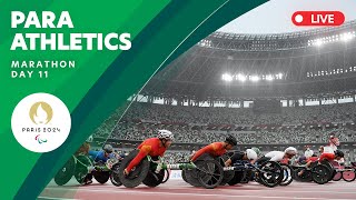 Para Athletics  Mens and Womens Marathon  Day 11  Paris 2024 Paralympics [upl. by Fricke]