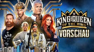 WWE King and Queen of the Ring 2024 PREVIEW  VORSCHAU [upl. by Lekram]