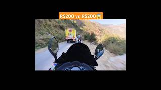 RS200 ON🔥viralvideo trending rider motovlog rs200 bs3 rv race youtube shorts reels [upl. by Mosley439]