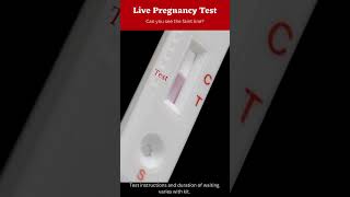 HCG Pregnancy test shortvideo [upl. by Aileen]