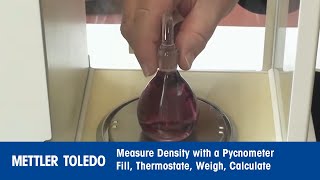 Measure Density with a Pycnometer [upl. by Aduhey]