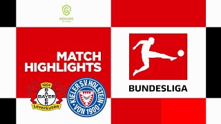 Leverkusen vs Holstein Kiel  Highlights  Bundesliga 2425 [upl. by Rebmyt]