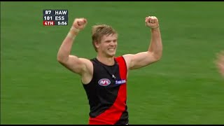 Essendon Highlights  Rd 22 2009 v Hawthorn [upl. by Hanikehs]