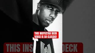 This Inspectah Deck Verse Is So Classic  Above The Clouds  Gang Starr  Moment Of Truth [upl. by Kotick]