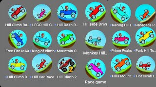 😍 PLAYING HILL CLIMB RACING FOR 1 HOUR [upl. by Sergeant]