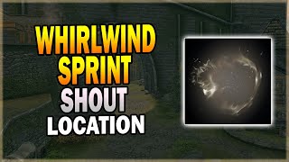 Whirlwind Sprint Shout Locations in Skyrim  Skyrim Shout Guide [upl. by Tait]