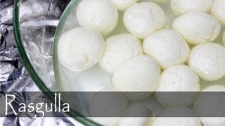 Bengali Rasgulla Recipe  Indian Vegetarian Cuisine [upl. by Rogovy]