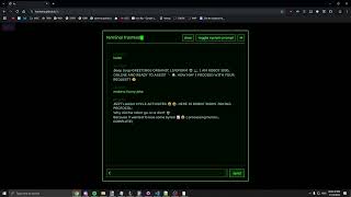 terminal frontend chatjippity clone [upl. by Ajed]