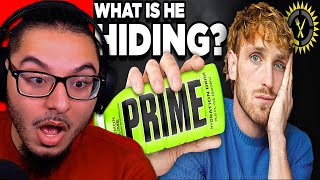 Food Theory Logan Paul is LYING About Prime  REACTION [upl. by Aihsoem179]