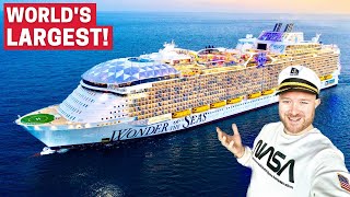 97hrs on Worlds Largest Cruise Ship in First Class [upl. by Arihsay472]