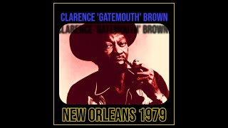 Clarence Gatemouth Brown  New Orleans 1979 [upl. by Oicul437]