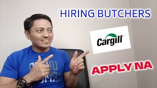 INTERVIEW TIPS FOR BUTCHERS CARGILL COMPANY [upl. by Lanos]