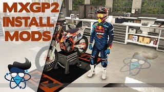 EN MXGP2  HOW TO INSTALL MODS UNPACK MIX FILES [upl. by Aivirt]