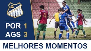 Melhores Momentos Portuguesa Santista 1x3 Água Santa  Copa Paulista 2017 [upl. by Rawlinson]