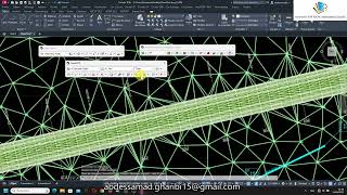 Covadis 18c et Autocad 2024 Assainissement et ouvrages fourreaux export les listings [upl. by Odnumde]