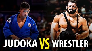 Judoka vs Wrestler Real Fights and Crazy Sparring of Judokas Against Wrestlers [upl. by Attenauqa]