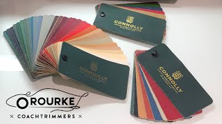 ORourke Coachtrimmers Visit Connolly Leather [upl. by Tegdirb501]