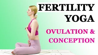 Fertility and Stress Relief Yoga  20 Min Yoga for Healthy Conception [upl. by Marilin]