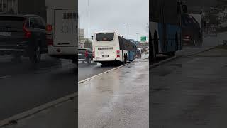 KAH 1340 Scania Scala 6x2 departing on line 554 [upl. by Clite183]