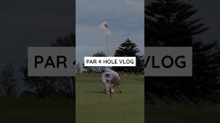 5th hole Par 4 Lady Bay Links golf course in Normanville holevlog golf [upl. by Yesak]