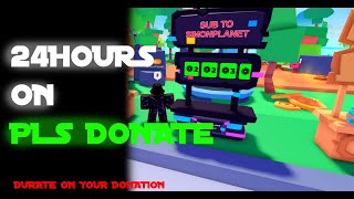 🔴 LIVE PLS DONATE 🔴 I CANT DONATE TODAY ROBLOX roblox plsdonate [upl. by Dysart147]