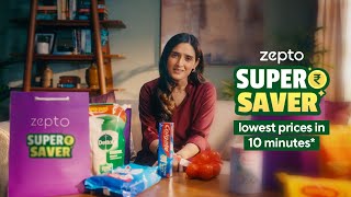 Zepto Super Saver ft lowest prices in 10 minutes [upl. by Ruelu]