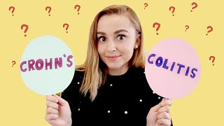 Whats the Difference Between Crohns and Ulcerative Colitis  Hannah Witton [upl. by Thormora]