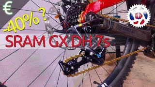 SRAM GX DH s KMC zlatou reťazou s 40 zľavou slovakbikeparks [upl. by Stewardson]