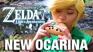 NEW LINKS AWAKENING OCARINA  BALLAD OF THE WIND FISH COVER  SONGBIRD OCARINA [upl. by Brantley437]