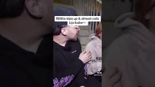 juju is willito’s new babe🤨📸 willito juju live funny [upl. by Nitsyrk]